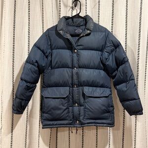 Vintage 90s The Limited Down Jacket in Dark Blue
